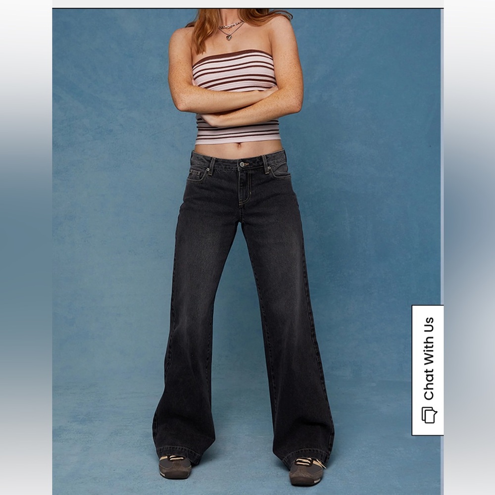 NWT Pacsun Casey Low Rise Baggy Jeans